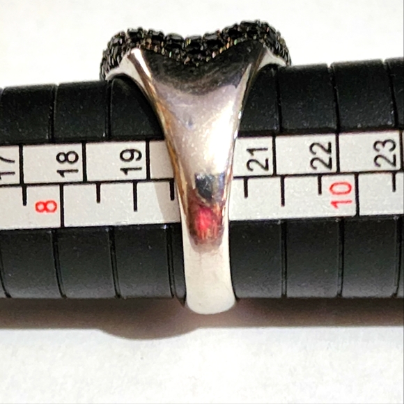 925 Sterling Silver Black Onyx Ring - Picture 6 of 10